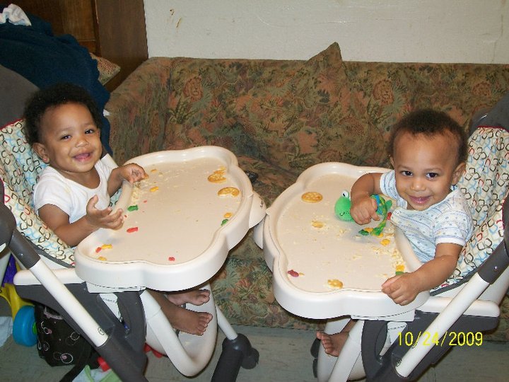 Sandra Barnum's album, Pics of Twins