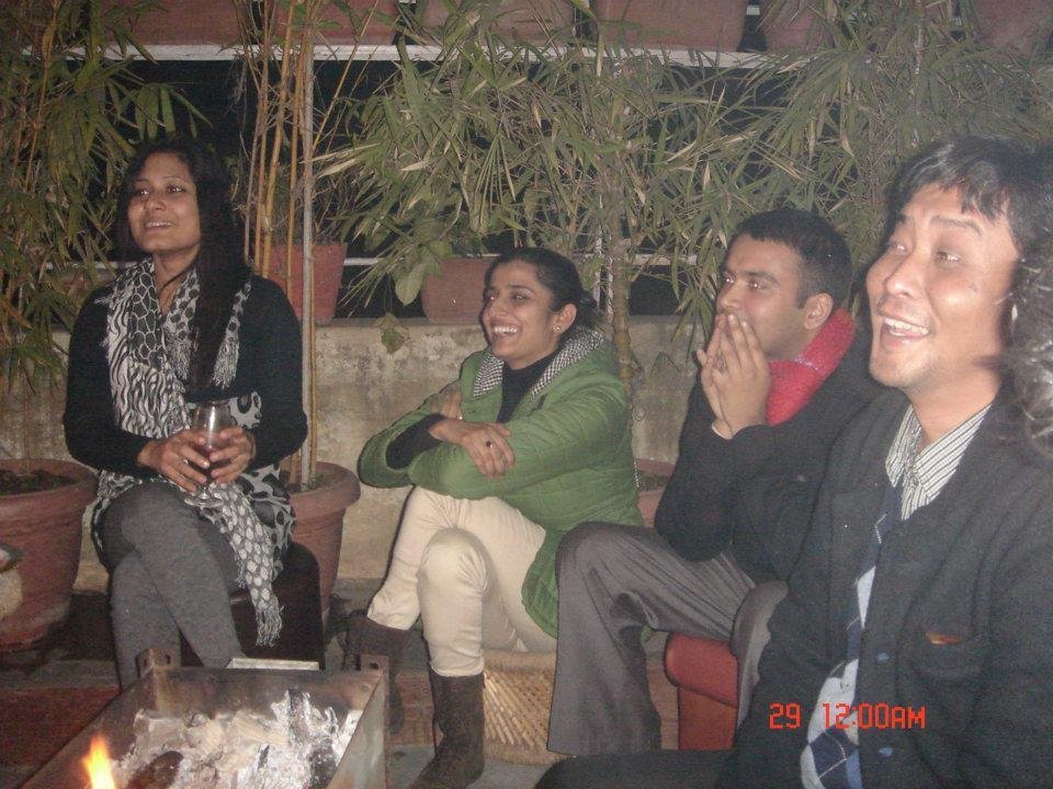 Anand Kumar's album, barbeque,bonfire, n oak grovians !!!