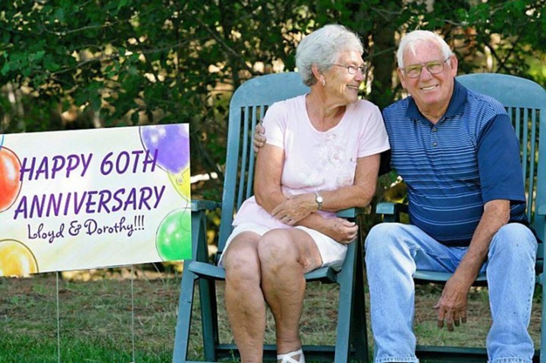 Barbara Fields' album, Mom and Dad's 60th Anniversary