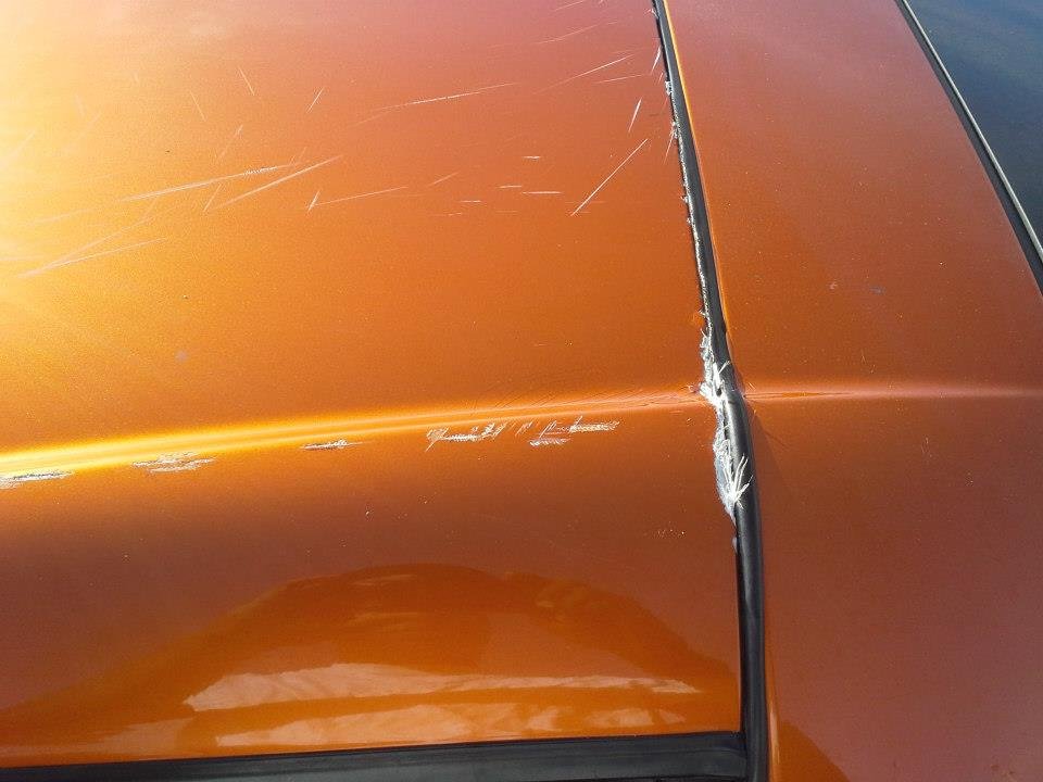 Wes Butler's album, Damage from yesterday when my roof flew off