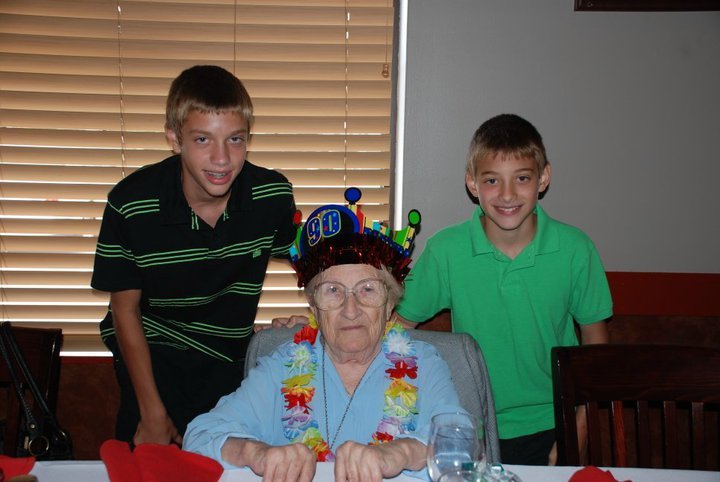 Tom Cawley's album, Grandmother's 90th Birthday July 2010