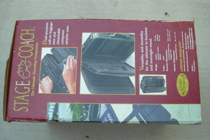 Robert de Almeida's album, ULTIMATE STATUS SYMBOL - BLACK LEATHER LUGGAGE CASE AND ATTACHE