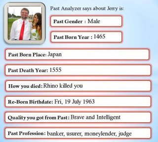 Jerome Powers' album, Past Life Analyzer Photos