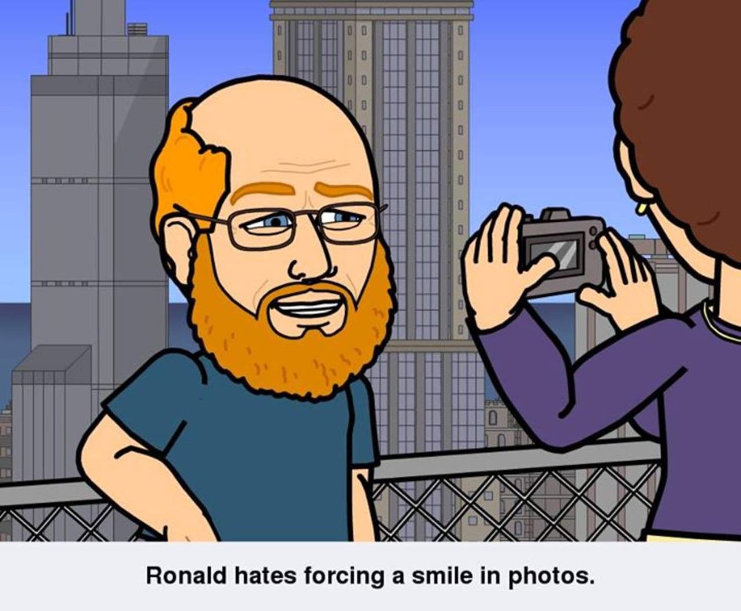Ronald Cooper's album, Bitstrips Photos