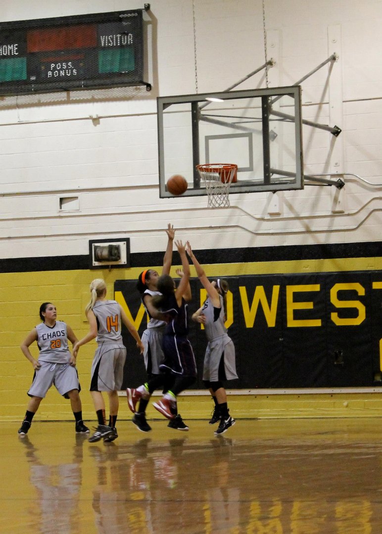Comanche Thomas' album, Kiah's Chaos Basketball at Mid West City High