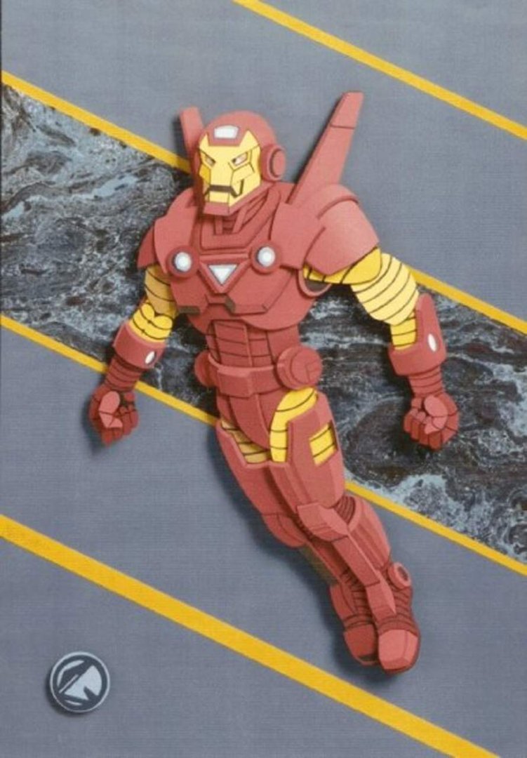 David Deitrick's album, Cut-paper Sculpture