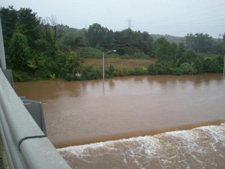 Christopher Gallagher's album, Route 1 Flooding from Irene