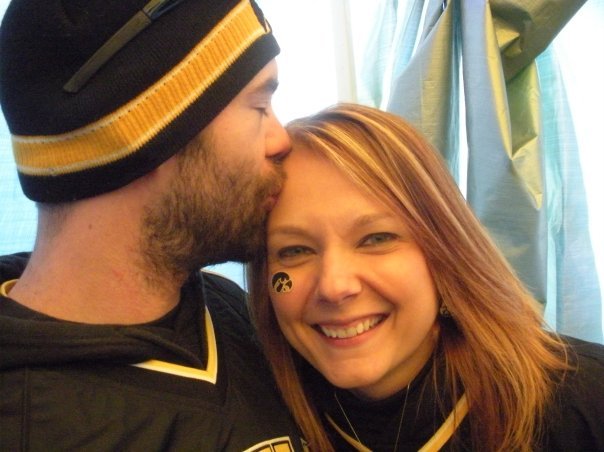 Michelle Erickson's album, Hawks game