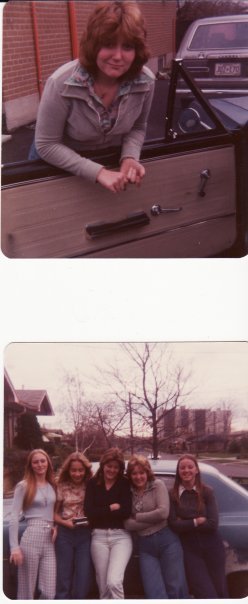 Julia Glasbergen's album, highschool 70's