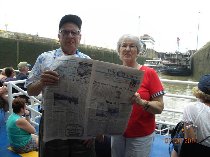 Norma Oxley's album, Panama Canal Cruise