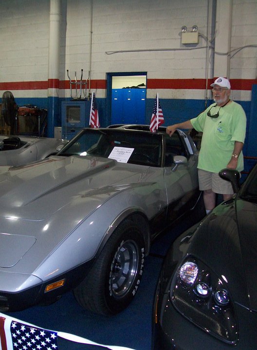 John Baxter's album, Corvette show