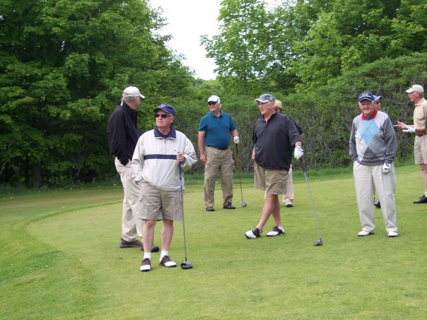 David Flockhart's album, golf trip