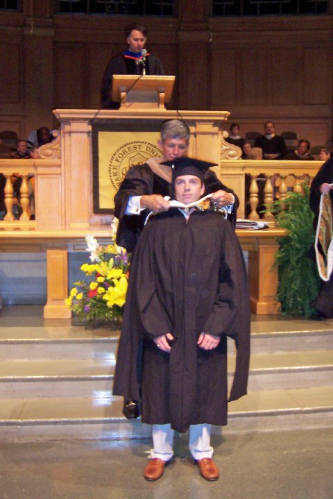 Billy Parrish's album, 2010 Graduate School Hooding