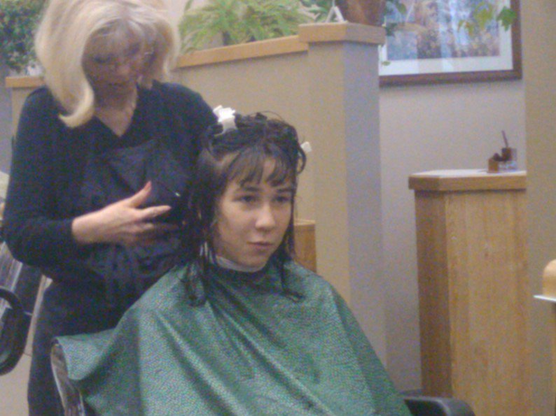 Jerri Andreasen's album, Maya's new 'do