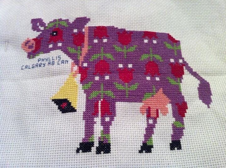 Phyllis Parker's album, Stitching