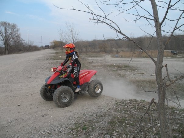 Tim Newby's album, Family ATV day