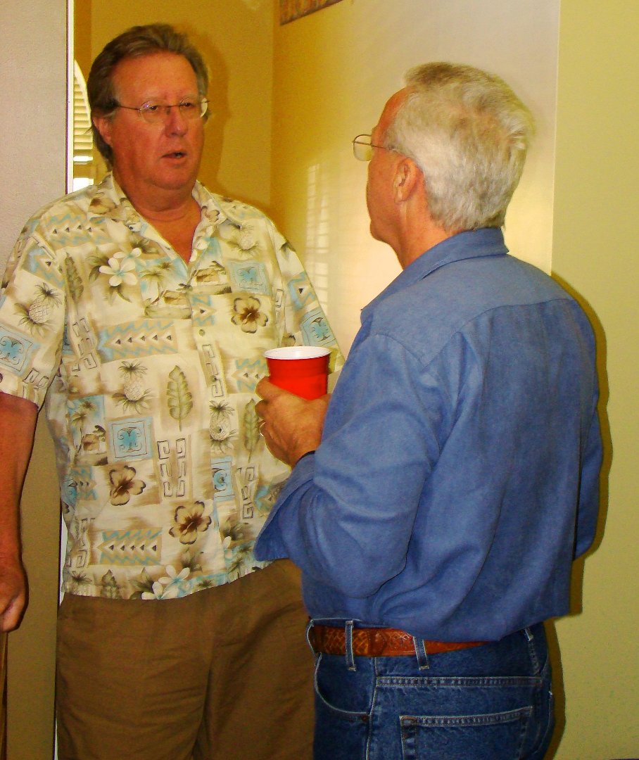 Ron Senger's album, Rich's retirement party