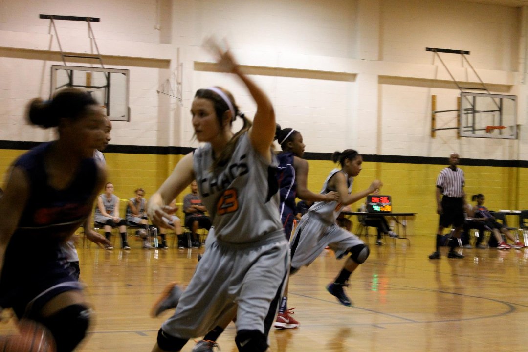 Comanche Thomas' album, Kiah's Chaos Basketball at Mid West City High