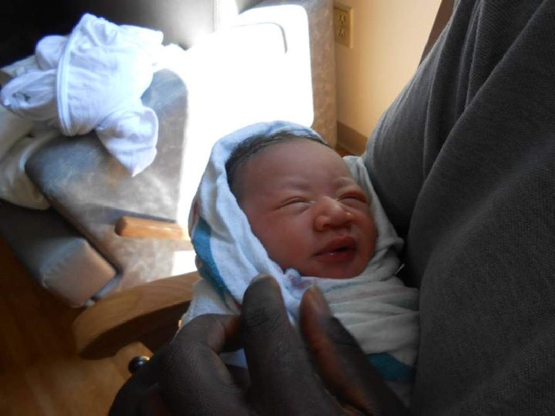Victor Cooper's album, Zyaire my first grandson!