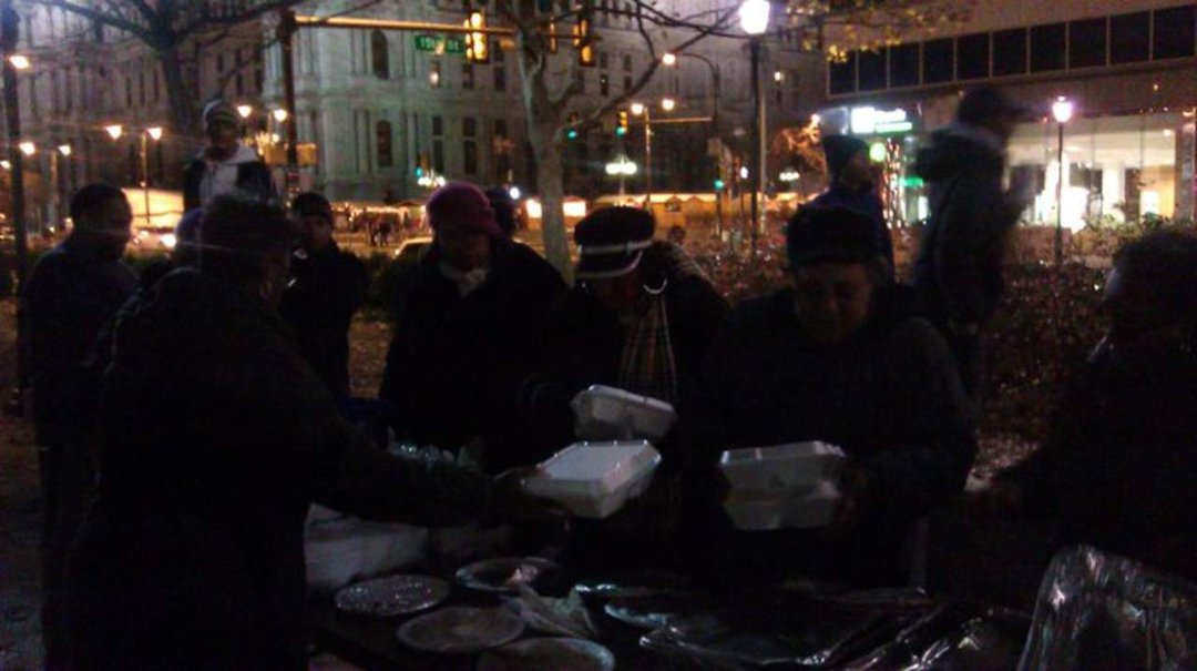 Sheldon Alexander's album, Freedom Christian Bible Fellowship feeding the homeless