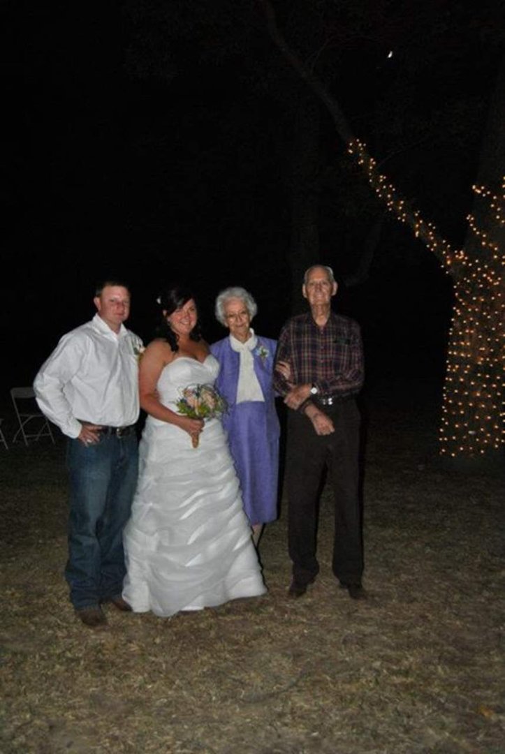 Jeff Roebuck's album, the wedding