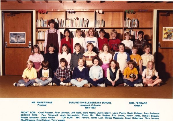 Mark Mathis' album, Mark's Younger school days