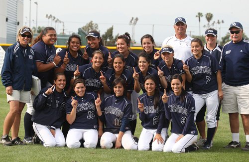 Stacee Kirk's album, SHAWN-CERRITOS COLLEGE SOFTBALL