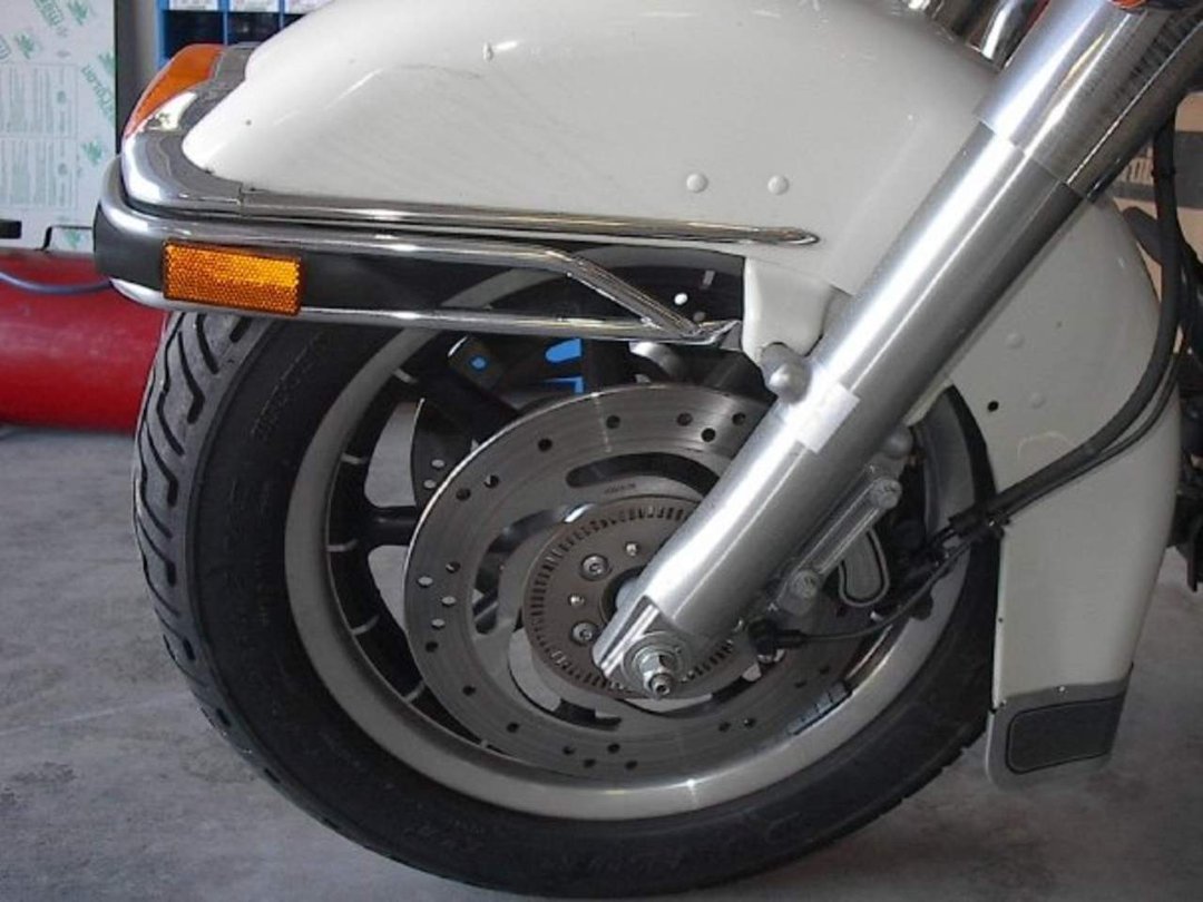 Bill Weaver's album, Cop Bike build