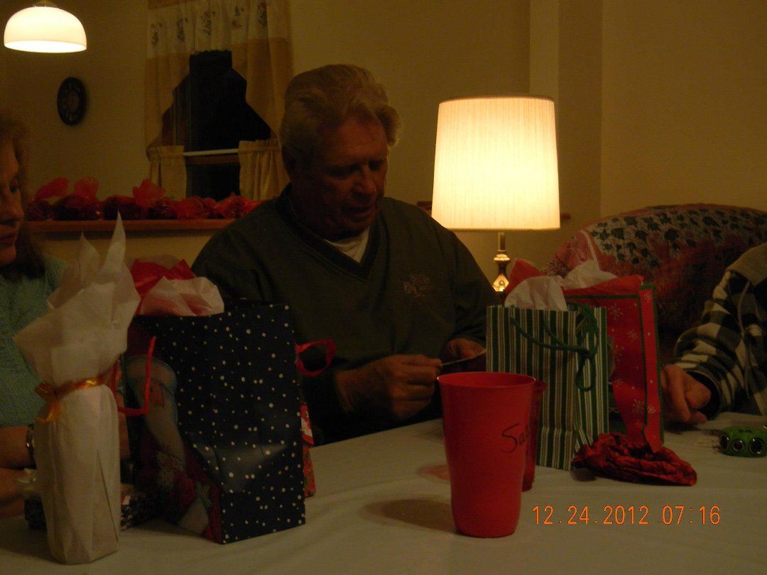 Lori Johnson's album, CHRISTMAS EVE 2012 WITH DAD