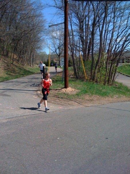 Melissa Van's album, Melissa and Kevin in Eau Claire Marathon