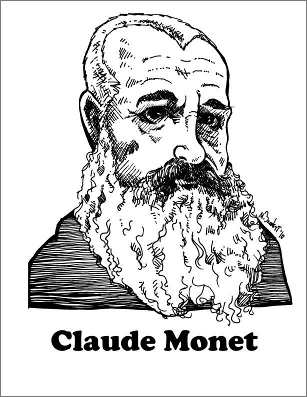 Mike Barnett's album, Mike's Line Art Caricatures
