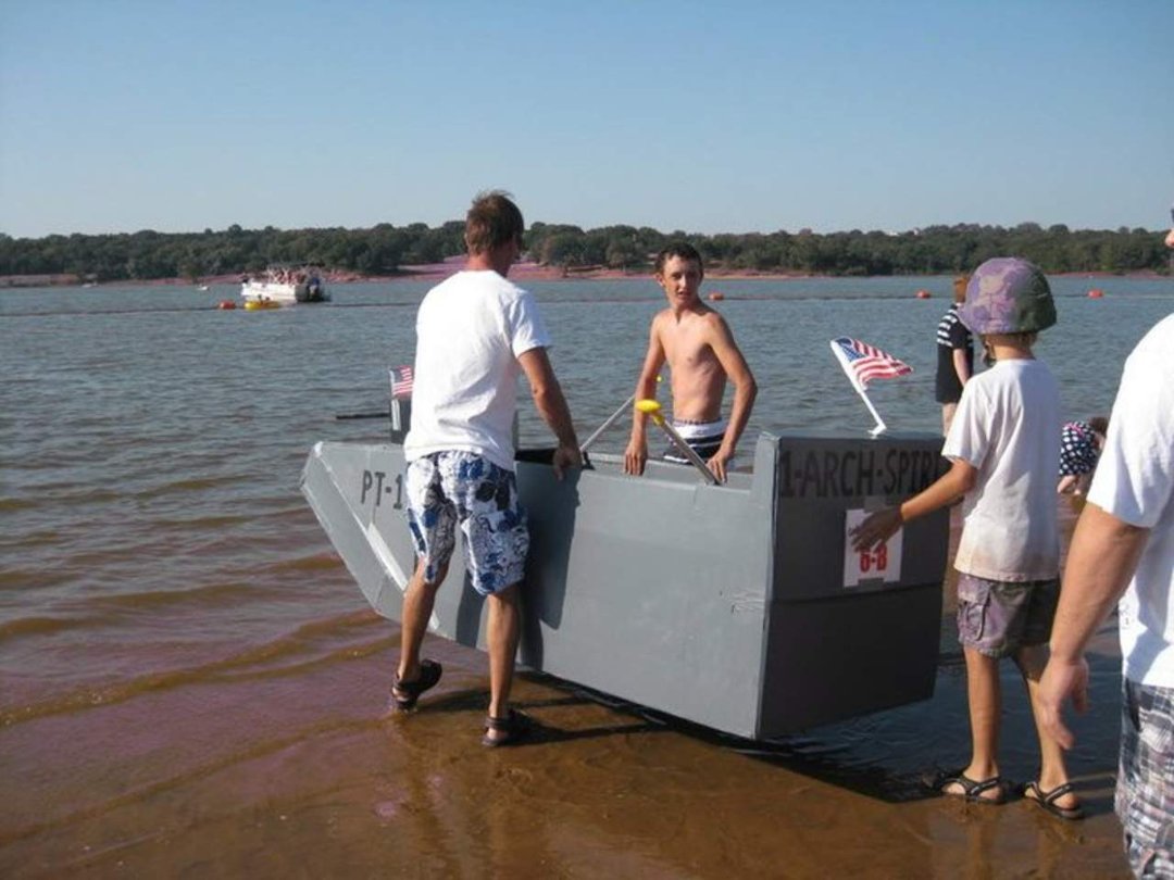 Paul Studiner's album, CARDBOARD BOAT RACE 8/10
