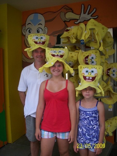 Jennifer Fischer's album, family funny hats