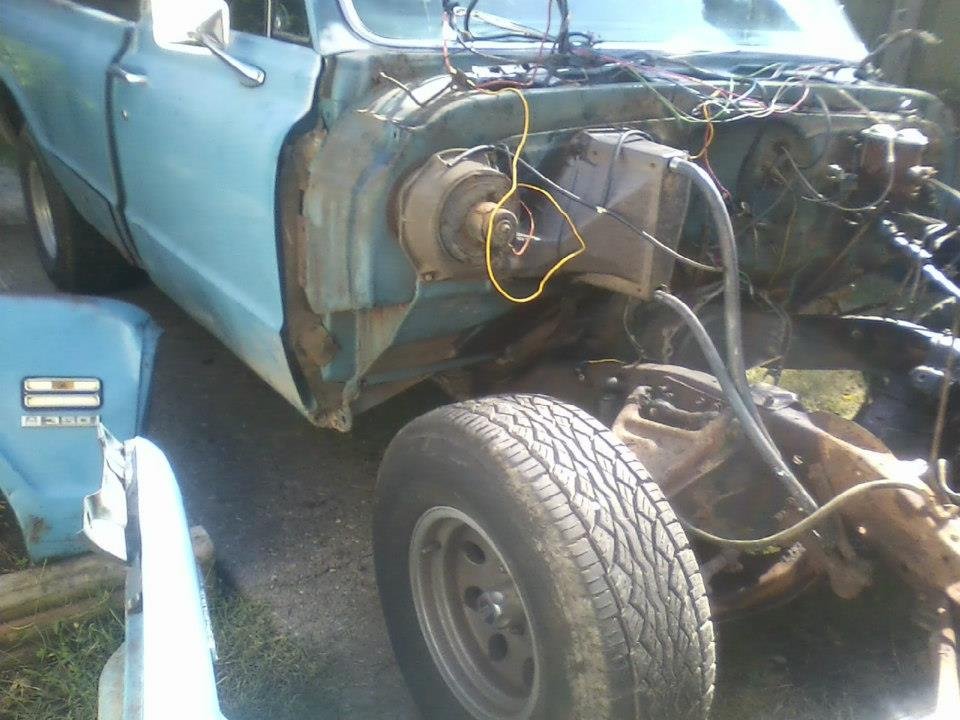 Michael Settle's album, front clip rehab