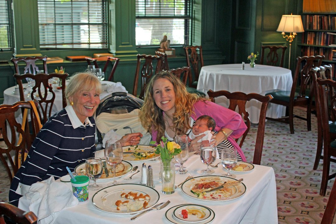 Nick Moser's album, Mother's Day pics with baby Hannah.