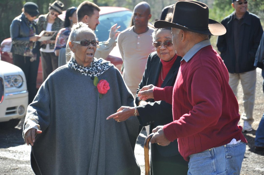 Reginald Archer's album, Bill Kelley & Dinah Rush Historical Marker Dedication