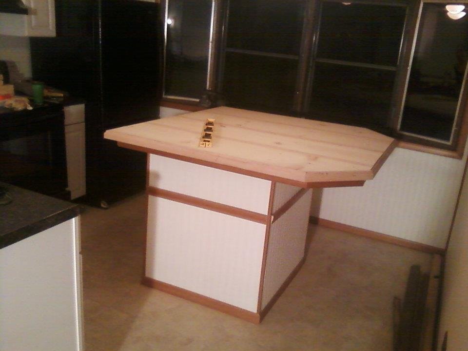 Lynn Brown's album, Ron's carpentry