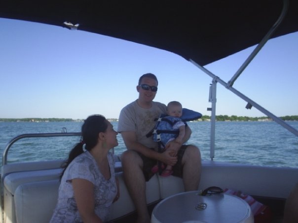 Carl Stevens' album, Taylor Brooke's first boat ride