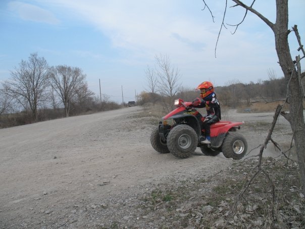 Tim Newby's album, Family ATV day
