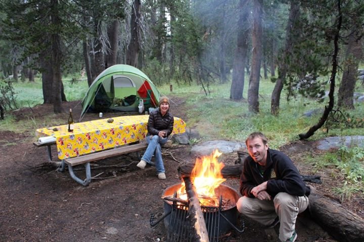 Cynthia Hare's album, Camping in Yosemite