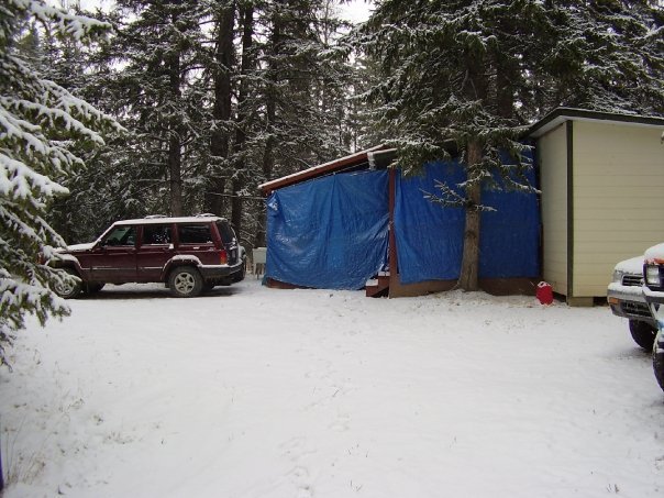 Brian Castle's album, spring camping A.K.A. the april blizzard 2008