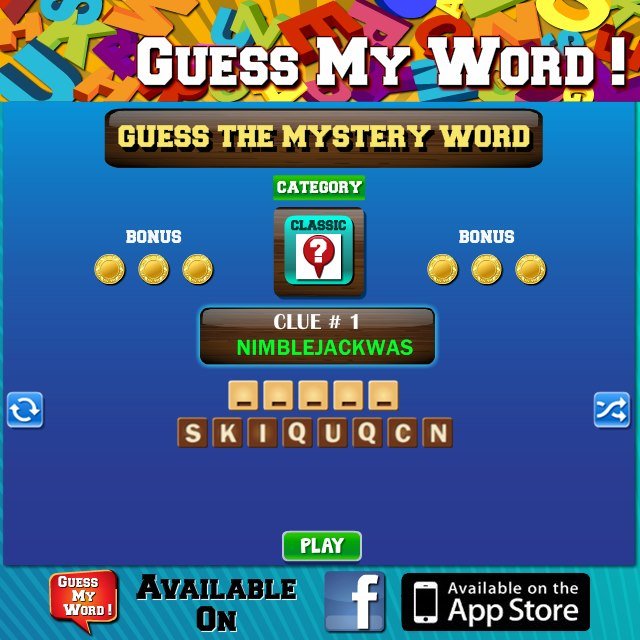 Mary Gilliam's album, Guess My Word! Photos