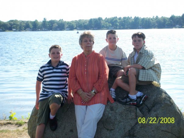 Kathleen Quirk's album, Grandma with the kids...