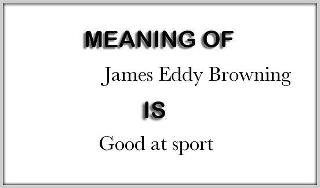 James Browning's Classmates profile album