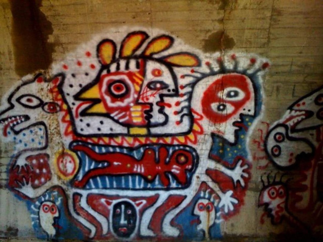 Tab Tuckman's album, Sand Hook - bunker art