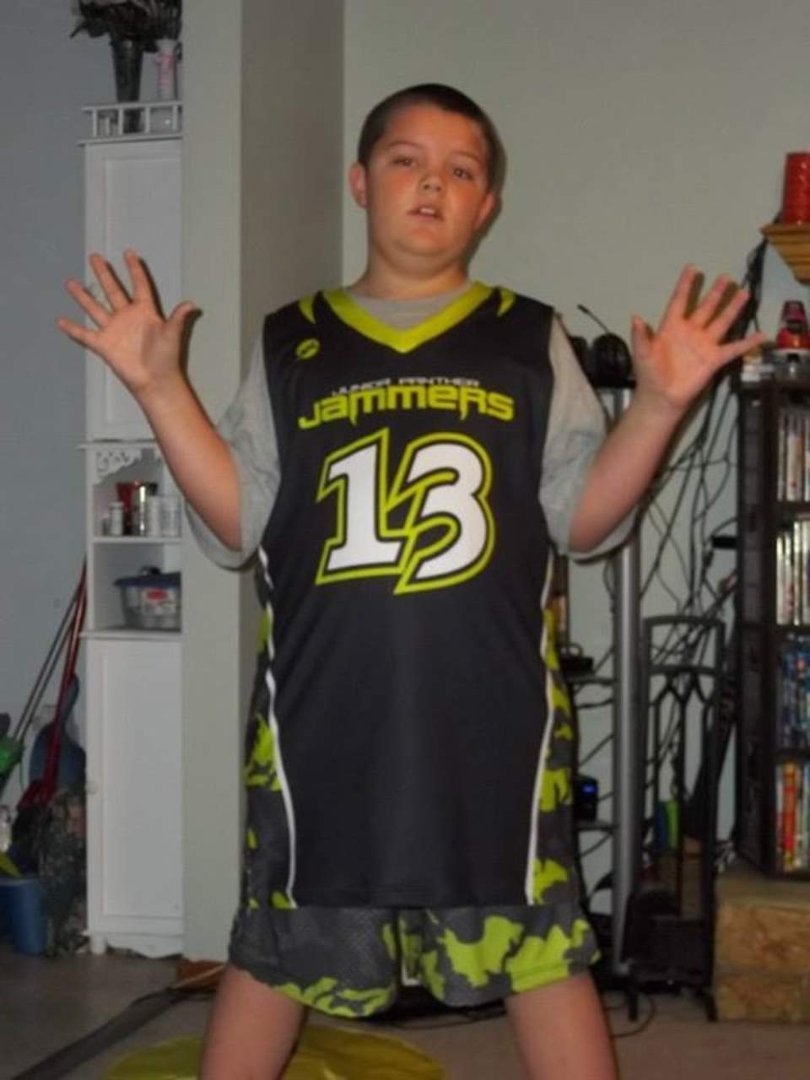 Kenneth Brewer's album, Zeke's B-Ball Uniform