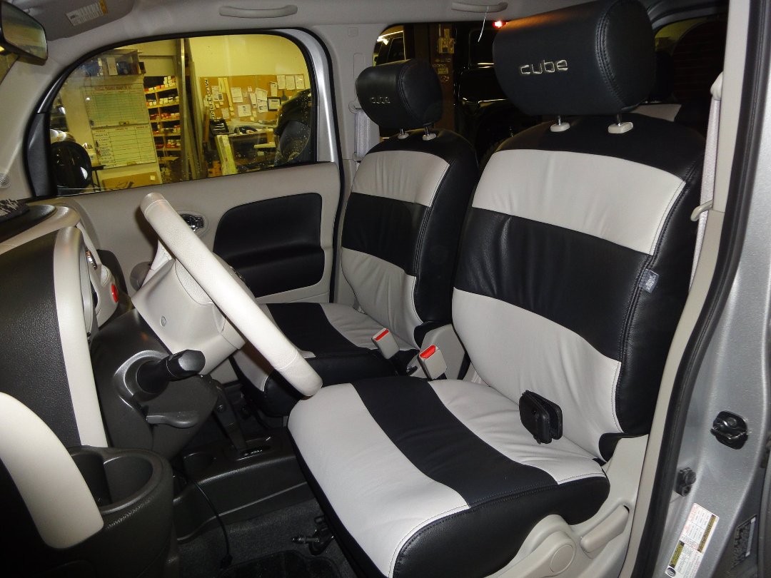 Larry Stevenson's album, My Nissan Cube gets dressed in Leather.