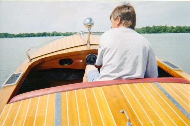 Jerry Webb's album, John Hafer Boats Spirit Lake Iowa
