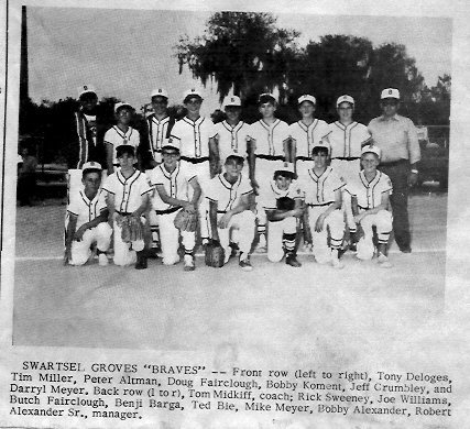 Ralph Nelson's album, History of West Pasco Little League ('71)