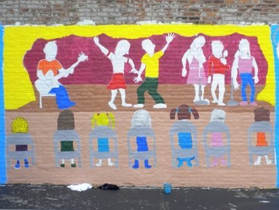 Stacy Bessen's album, PS 58 Mural